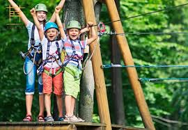 outdoor activities in resorts.